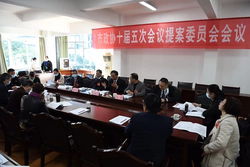 市政协十届五次会议提案委员会召开提案会议